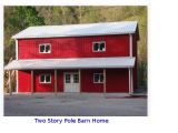 2 Story Pole Barn Home Plans Pole Barn House Milligan 39 S Gander Hill Farm