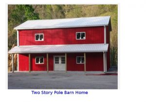 2 Story Pole Barn Home Plans Pole Barn House Milligan 39 S Gander Hill Farm