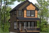 2 Story Tiny Home Plans Two Story Tiny House Plan Tiny House Cabins Montana