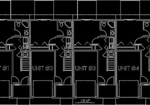 2 Unit Home Plans 3 Unit Multi Family House Plans Home Deco Plans
