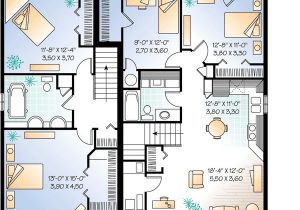 2 Unit Home Plans Three Unit Apartment House Plan 21428dr Architectural