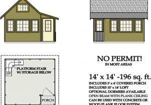 200 Square Foot Home Plans Tiny House Plans Under 200 Sq Ft Tiny House Plans with