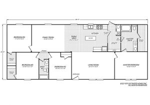 2000 Fleetwood Mobile Home Floor Plans Sandalwood Xl 28684x Fleetwood Homes