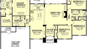 2000 Sf Home Plans European Style House Plan 4 Beds 2 Baths 2000 Sq Ft Plan
