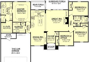 2000 Sf Home Plans European Style House Plan 4 Beds 2 Baths 2000 Sq Ft Plan