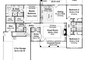 2000 Sf Home Plans southern Style House Plan 3 Beds 2 5 Baths 2000 Sq Ft