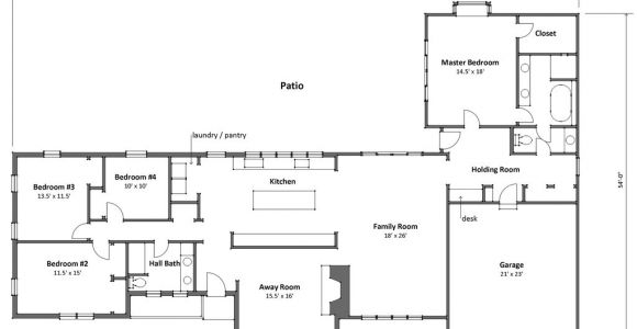 2000 Sf Ranch House Plans 2000 Sf Ranch House Plans Fresh Ranch Style House Plan 4