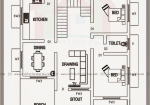 2000 Sq Foot Home Plans Below 2000 Square Feet House Plan and Elevation