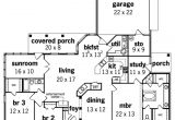 2000 Sq Foot Home Plans European Style House Plan 3 Beds 2 Baths 2000 Sq Ft Plan