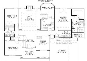 2000 Sq Ft Bungalow House Plans Open House Plans Under 2000 Square Feet Home Deco Plans