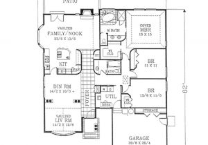 2000 Sq Ft Home Plan Traditional Style House Plan 3 Beds 2 Baths 2000 Sq Ft