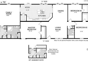 2001 Redman Mobile Home Floor Plans Floor Plans Print Standard Floor Plan House Plans