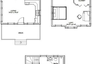 20×20 Home Plans 20×20 Tiny House 20x20h26 1 079 Sq Ft Excellent