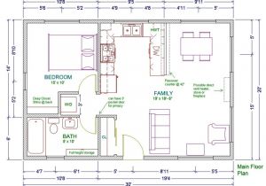 20×30 House Designs and Plans 20×30 Cabin Floor Plans Houses Plans Designs