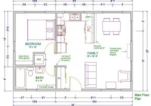 20×30 House Designs and Plans 20×30 Cabin Floor Plans Houses Plans Designs