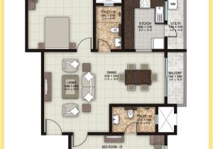 20×40 House Plan 2bhk 1 Bhk 2 Bhk and 3 Bhk Apartments In Coimbatore sobha Elan