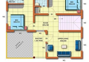 20×40 House Plan 2bhk 2bhk Floor Plan for First Floor Gharexpert