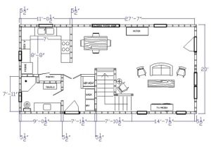 20×40 House Plan Cason Two Story 20×40 Texas Update 10 10 07