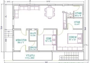 20×40 House Plan East Facing 20 X 40 House Plans East Facing