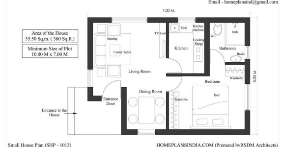 20×40 House Plans India 20×40 One Bedroom House Plans Joy Studio Design Gallery