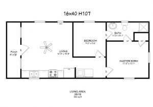 20×40 House Plans with Loft 12 by 40 House Plans Windows Full Bath W D Hookup