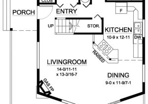 20×40 House Plans with Loft House Plan 99946 at Familyhomeplans Com
