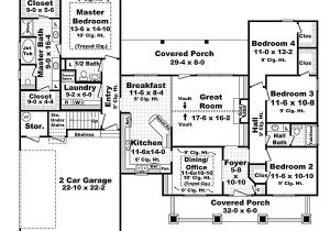 2100 Square Foot House Plans Traditional Style House Plan 4 Beds 2 5 Baths 2100 Sq Ft