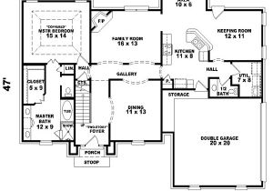 2300 Sq Ft House Plans Georgian House Plan 3 Bedrooms 2 Bath 2300 Sq Ft Plan