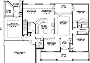 2300 Square Foot House Plans Country Style House Plans 2300 Square Foot Home 1