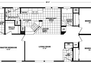 24 X Double Wide Homes Floor Plans 24 X 48 Homes Floor Plans
