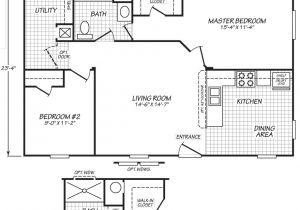 24 X Double Wide Homes Floor Plans Ev2 24 X 36 839 Sqft Mobile Home Factory Expo Home Centers
