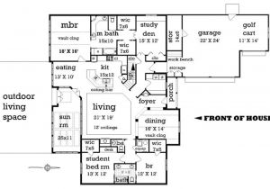 2500 Sq Ft Home Plans Craftsman Style House Plan 4 Beds 2 5 Baths 2500 Sq Ft