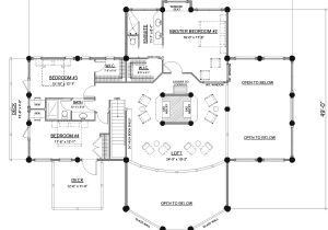 2500 Sq Ft Log Home Plans Best Log Home Plan Over 2 500 Square Feet the Cortes