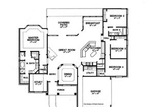 2500 Sqft 4 Bedroom House Plans Beautiful 2500 Sq Foot Ranch House Plans New Home Plans