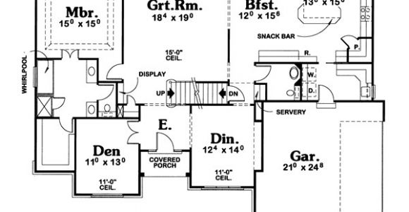 2600 Sq Ft House Plans Traditional House Plan 4 Bedrooms 2 Bath 2600 Sq Ft