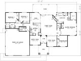 2800 Sq Foot House Plans Mediterranean Style House Plan 4 Beds 2 5 Baths 2800 Sq