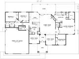 2800 Sq Ft House Plans Single Floor Traditional Style House Plans 2800 Square Foot Home 1