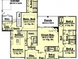 2800 Sq Ft Ranch House Plans southern Style House Plan 4 Beds 2 5 Baths 2800 Sq Ft