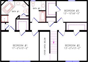 28×40 Colonial House Plans 3010 Mapleton