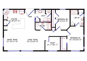 28×40 House Floor Plans 1 Bedroom Cabin Floor Plan Joy Studio Design Gallery