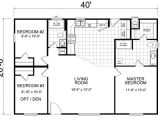28×40 House Floor Plans Little House On the Trailer Homes Plans