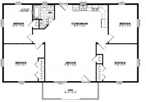 28×40 House Plans Certified Floor Plan Pioneer Floor Plan 28pr1204 28