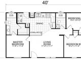 28×40 Ranch House Plans Home 24 X 40 3 Bedroom 2 Bath 933 Square Feet Little