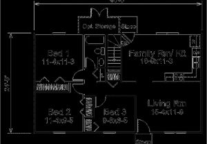 28×40 Ranch House Plans Ranch Style House Plan 3 Beds 1 00 Baths 960 Sq Ft Plan
