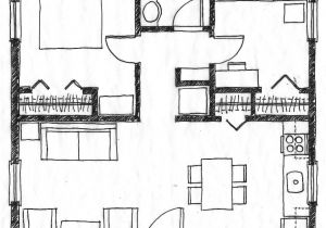 2bedroom House Plan Small Scale Homes 576 Square Foot Two Bedroom House Plans