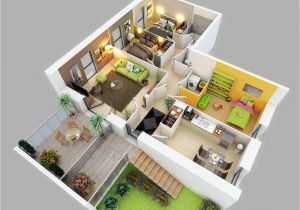 3 Bedroom Home Plan 25 Three Bedroom House Apartment Floor Plans