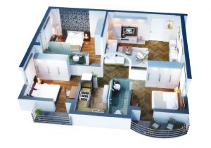 3 Bedroom Home Plan 3 Bedroom Apartment House Plans