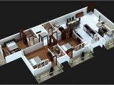 3 Bedroom Home Plan 3 Bedroom Apartment House Plans