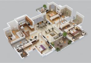 3 Bedroom Home Plans Designs 3 Bedroom Apartment House Plans Futura Home Decorating