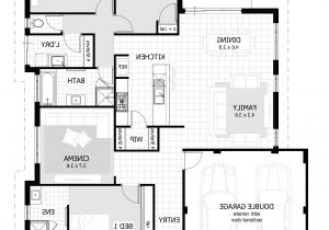 3 Bedroom Home Plans Designs Architecture Design Simple 3 Bedroom House Home Combo